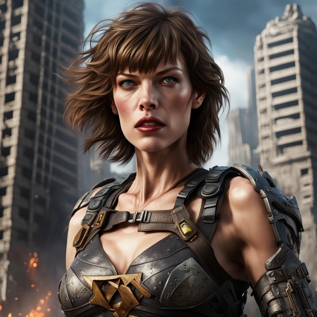 Milla Jovovich as DC's Rampage