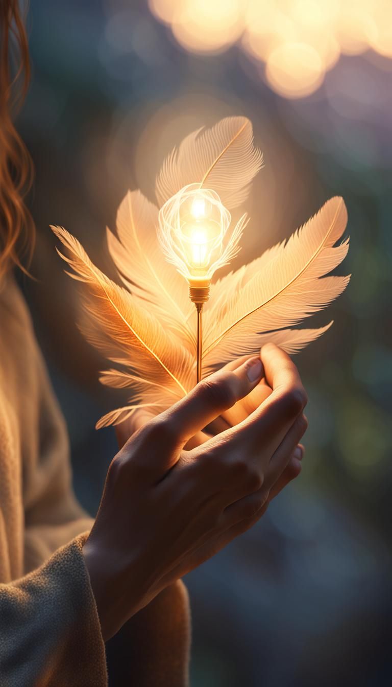 Serene Light: A Concept Art Depicting Hope and Abundance