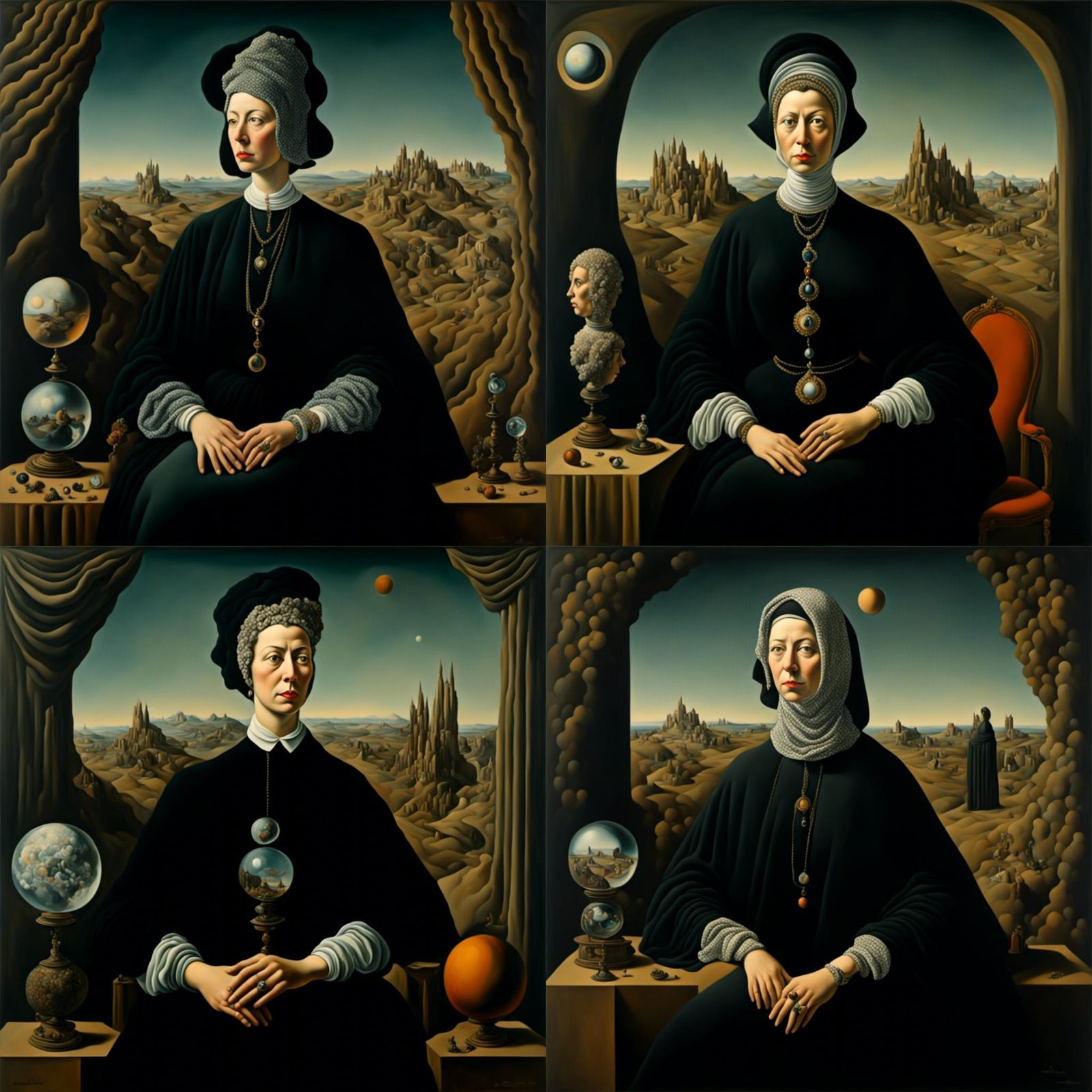 a portrait of a woman in the ring of power style