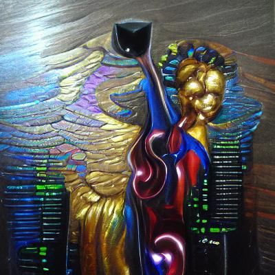 Ethereal Angel Digital Rendering