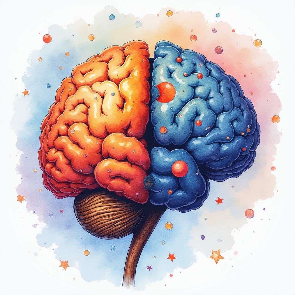 Harmonious Balance of Masculine and Feminine Brain Hemispher...