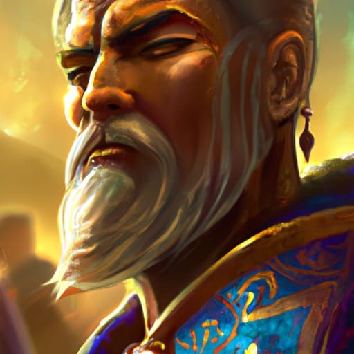 Detailed Portrait of The Emperor in Unreal Engine 5