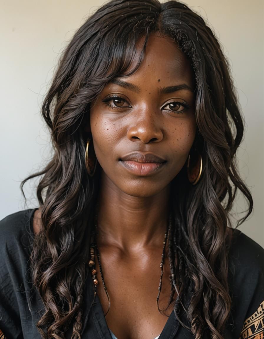 Portrait of an African Woman