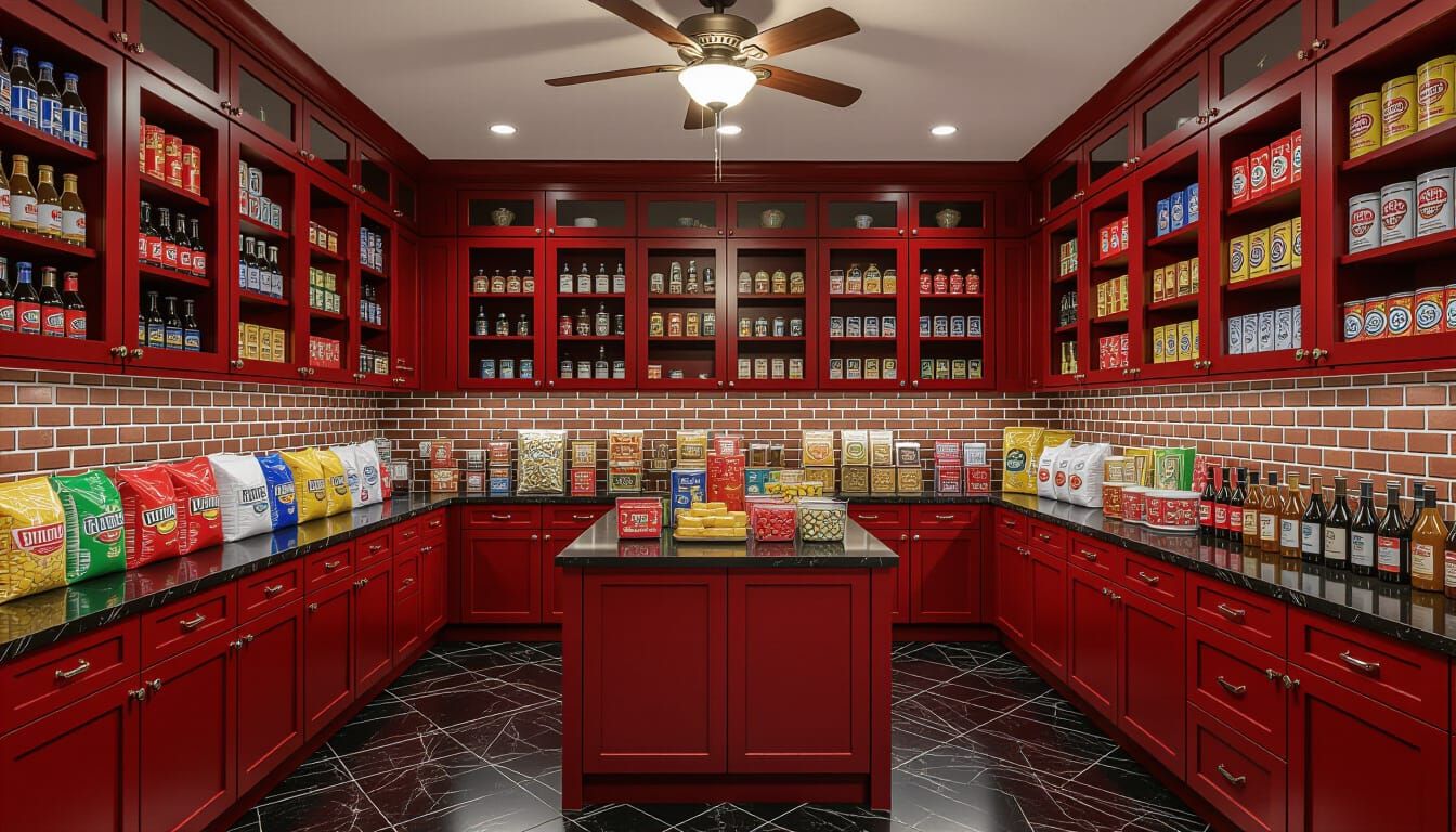 Victorian Storage Room Filled with Goods