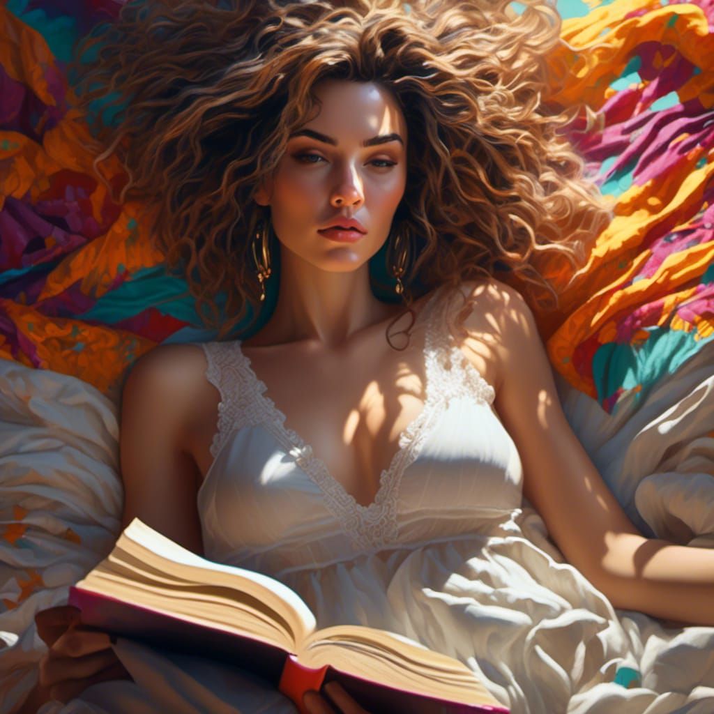 Relaxing in the morning