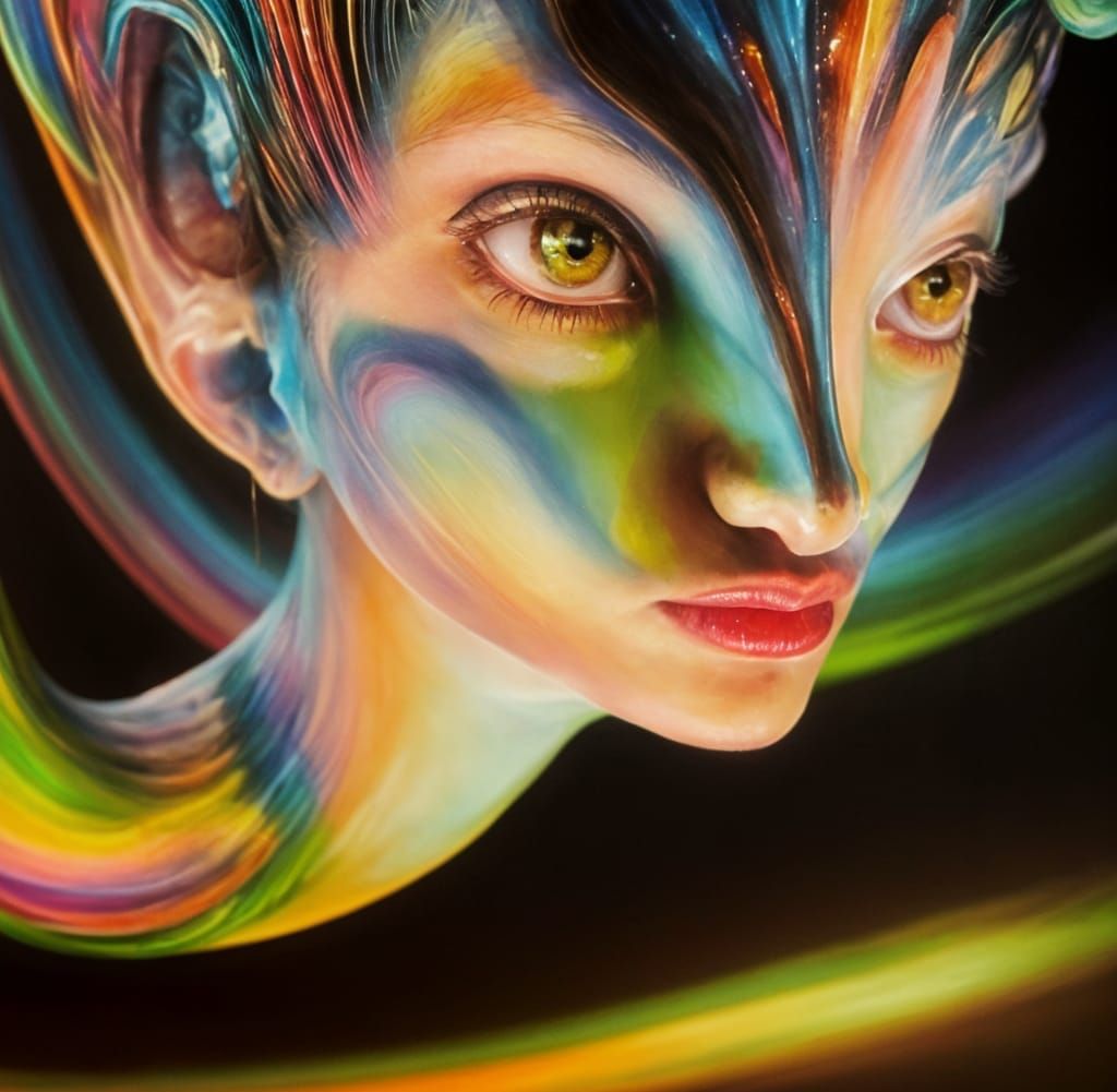 the man sees for the first time