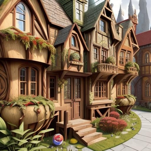 Alien Plant Wizard as Concept Art