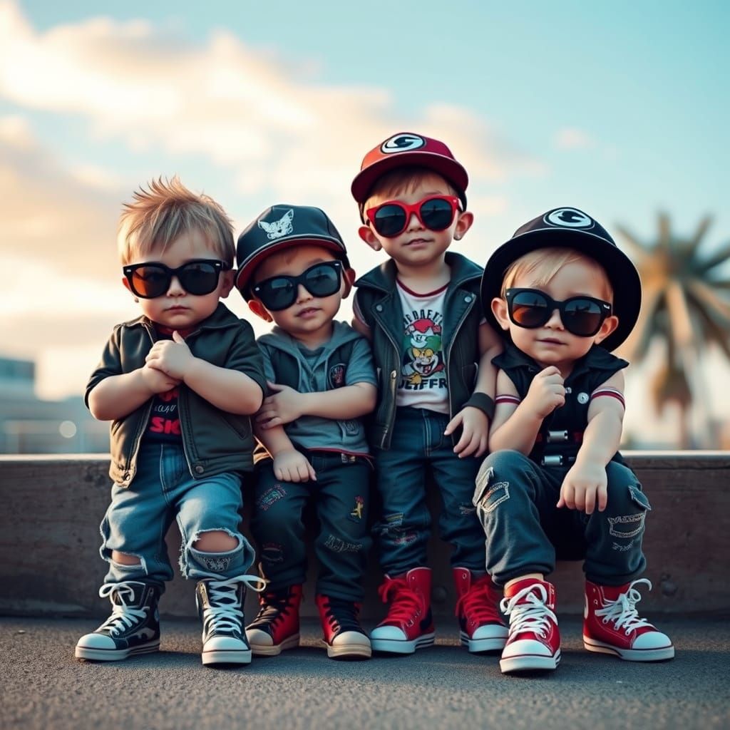 Adorable Little Gangsters