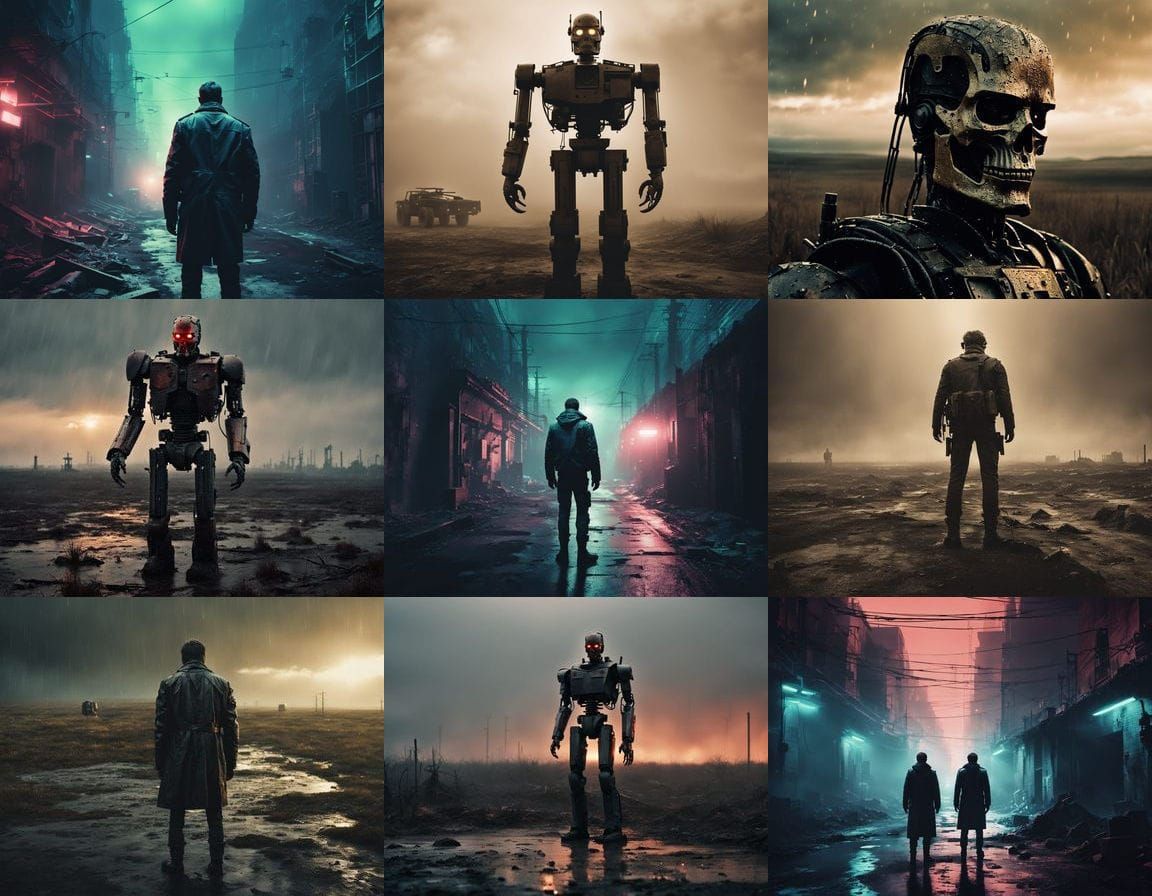 Terminator in Tarkovsky's Style