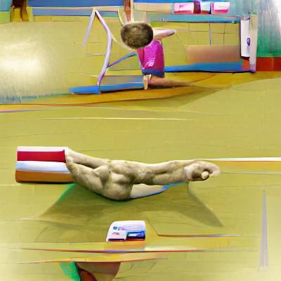 AI Interpretation of Gymnastics