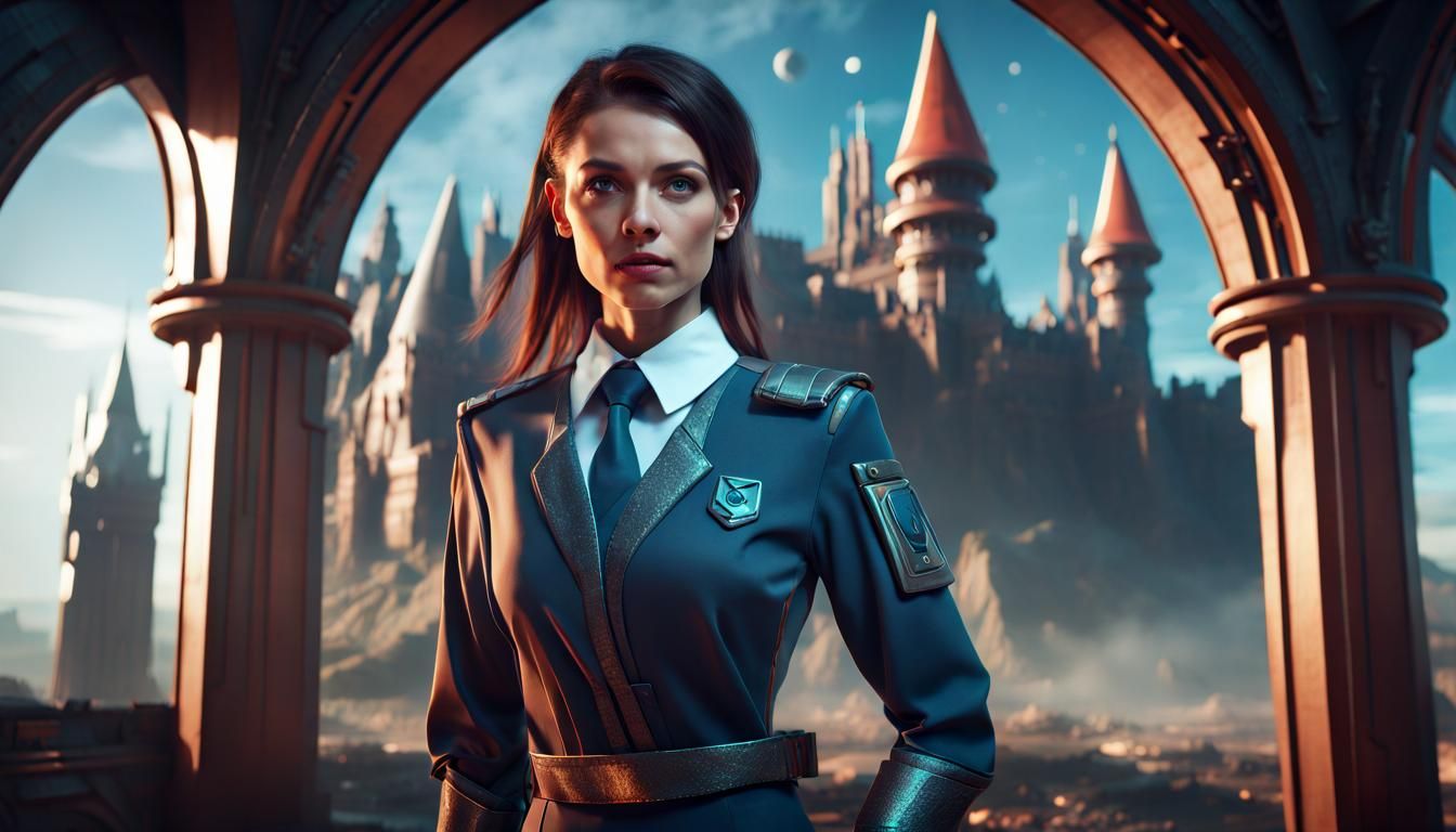 Medieval SciFi Police