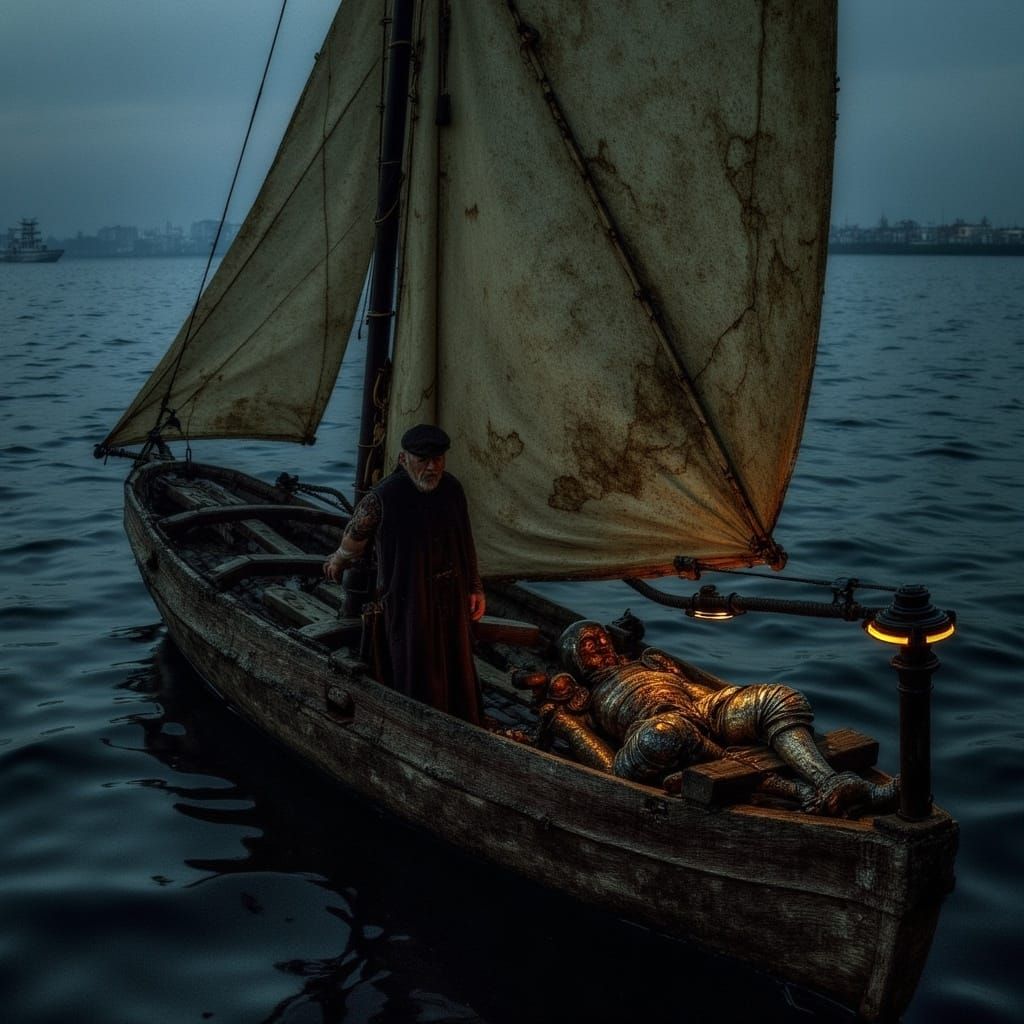 Sailing to Hades: Boatman and Knight in the Underworld