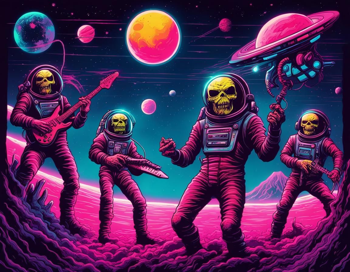 Iron Maiden's Final Frontier Concert in Space