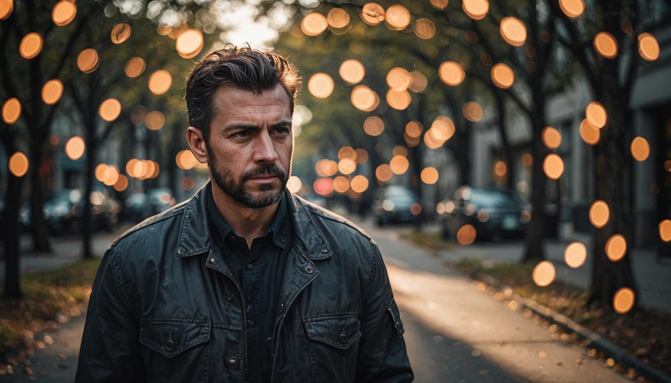 Sinister Photography with Bokeh Effect by Rutkowski