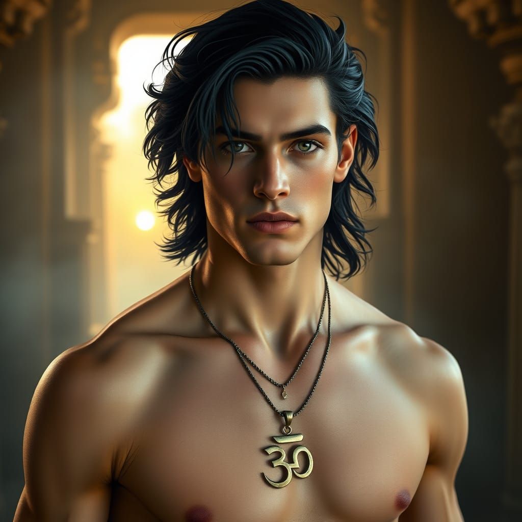 Greek Prince in Indian Splendor