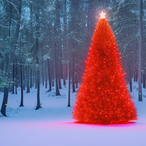 Christmas tree.