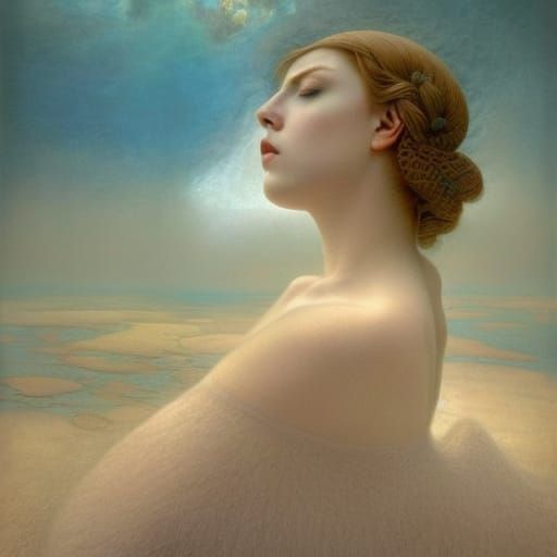 Surreal Eyes: Summer's Coolness, Winter's Warmth