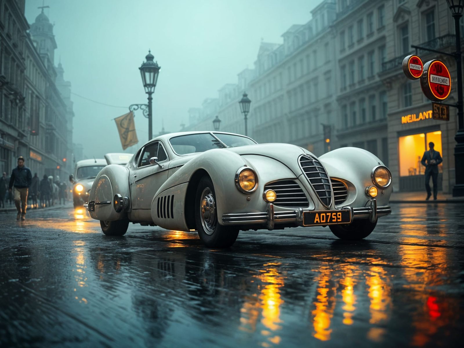 Vintage Steampunk Supercar Speedster Unveiled in London