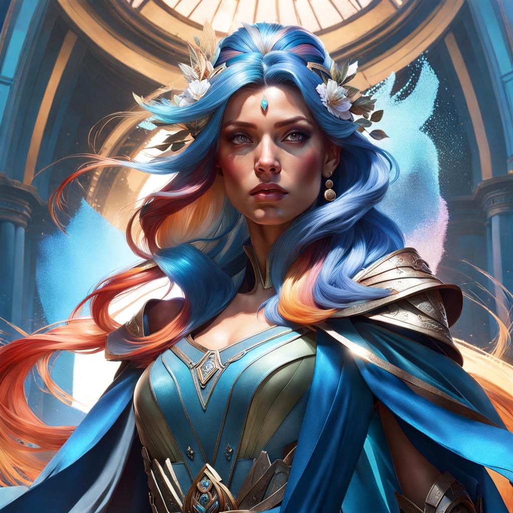 Detailed Portrait of Scrubl0rd, Hyperrealistic Digital Art