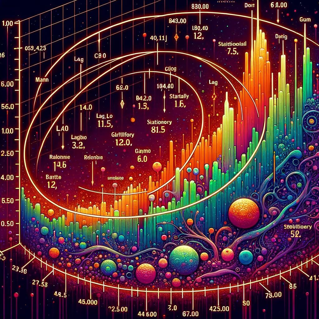 Fantasy Art Graph of Microbial Growth Data