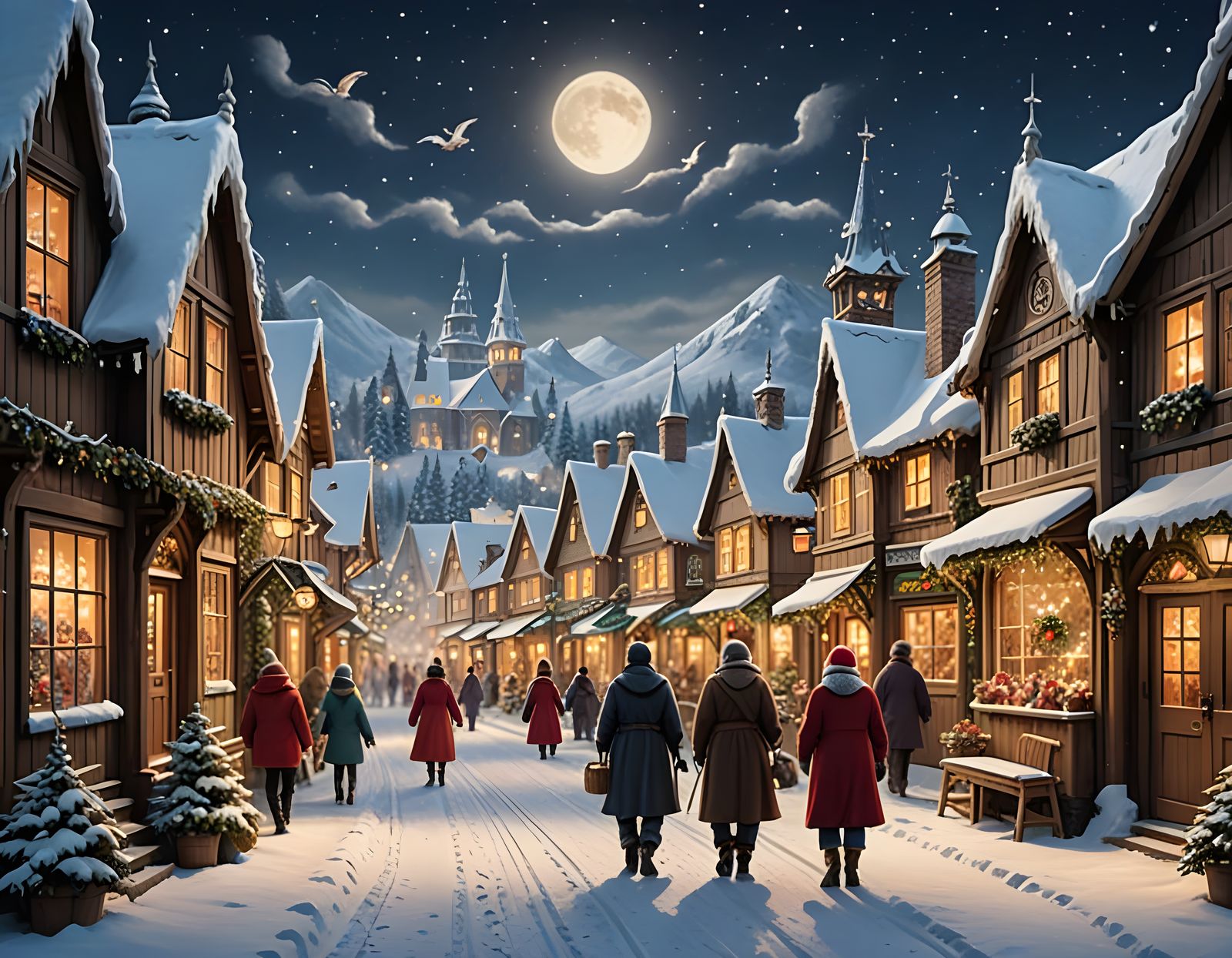 Christmas Magic at the North Pole Village