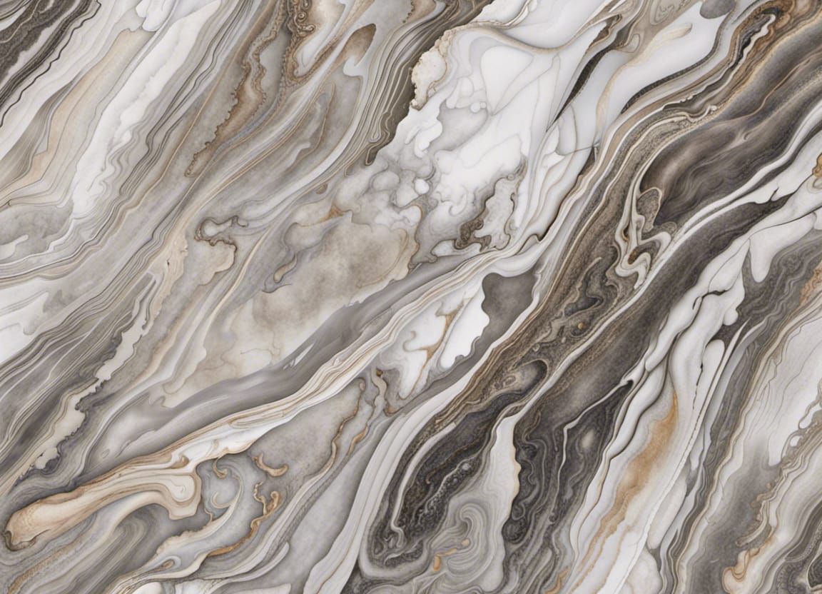 Magnificent Marble Radiates Elegance in Hyperrealistic Splas...