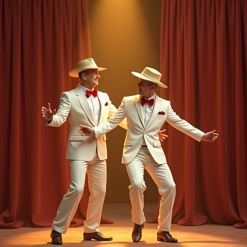 Vaudeville Dance Featuring James Woods and James Garner