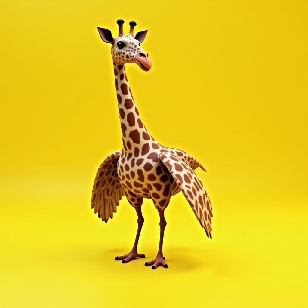 Giraffe or bird ?...