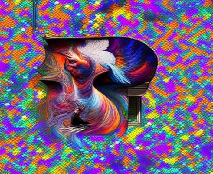 Pixel Art: Crying Doves in Hyperrealistic Detail