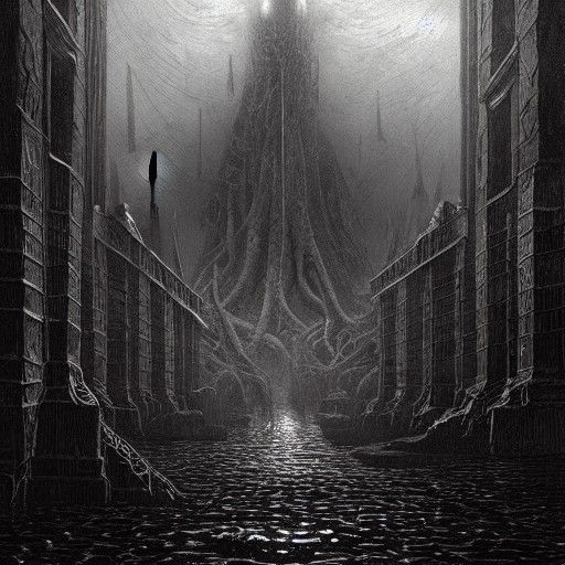 R'lyeh: Lovecraftian City of Dread and Horror