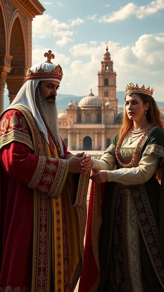 Regal Surrender in Moorish Splendor