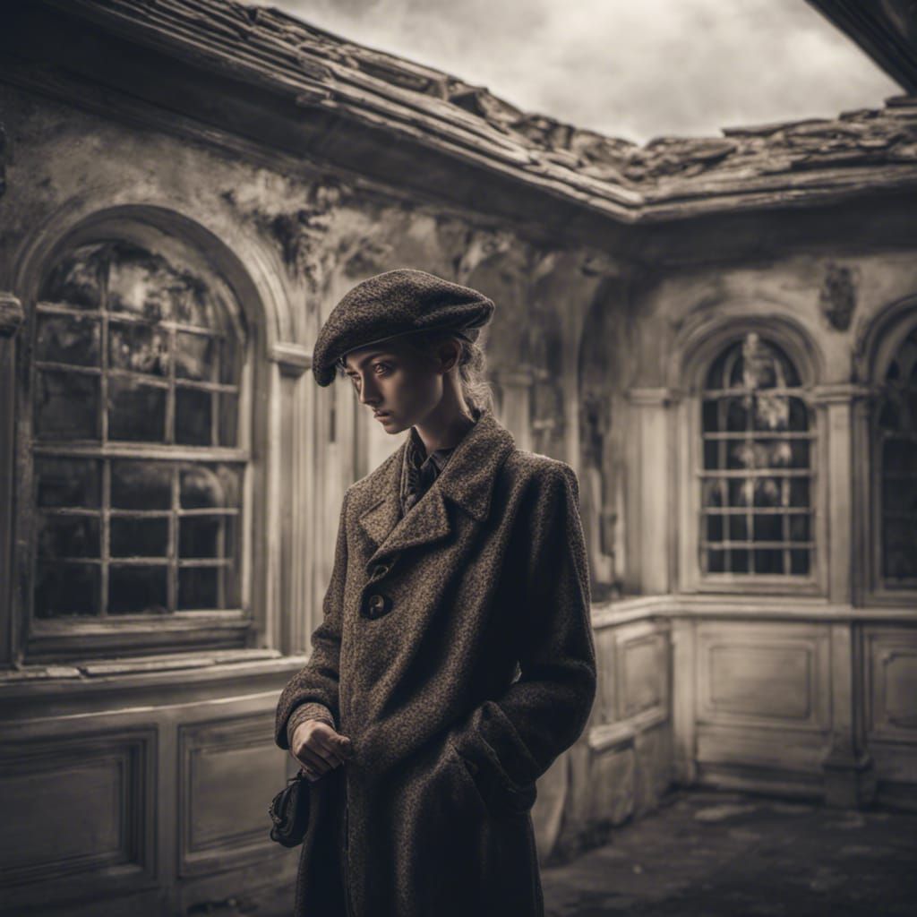 Evocative Image of Melancholy Longing in HDR