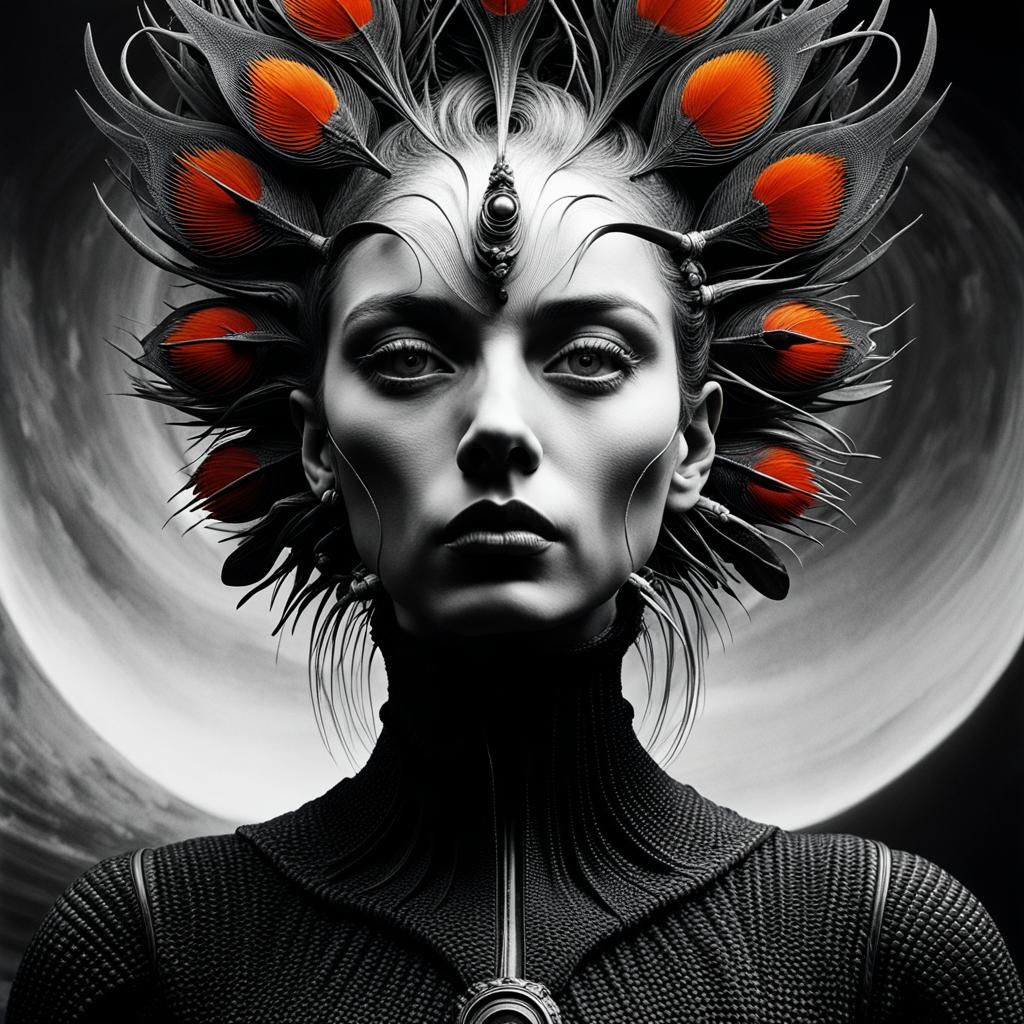 Black and White portrait