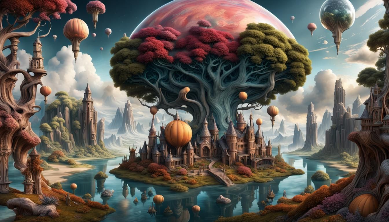 3d Fantasy Landscape