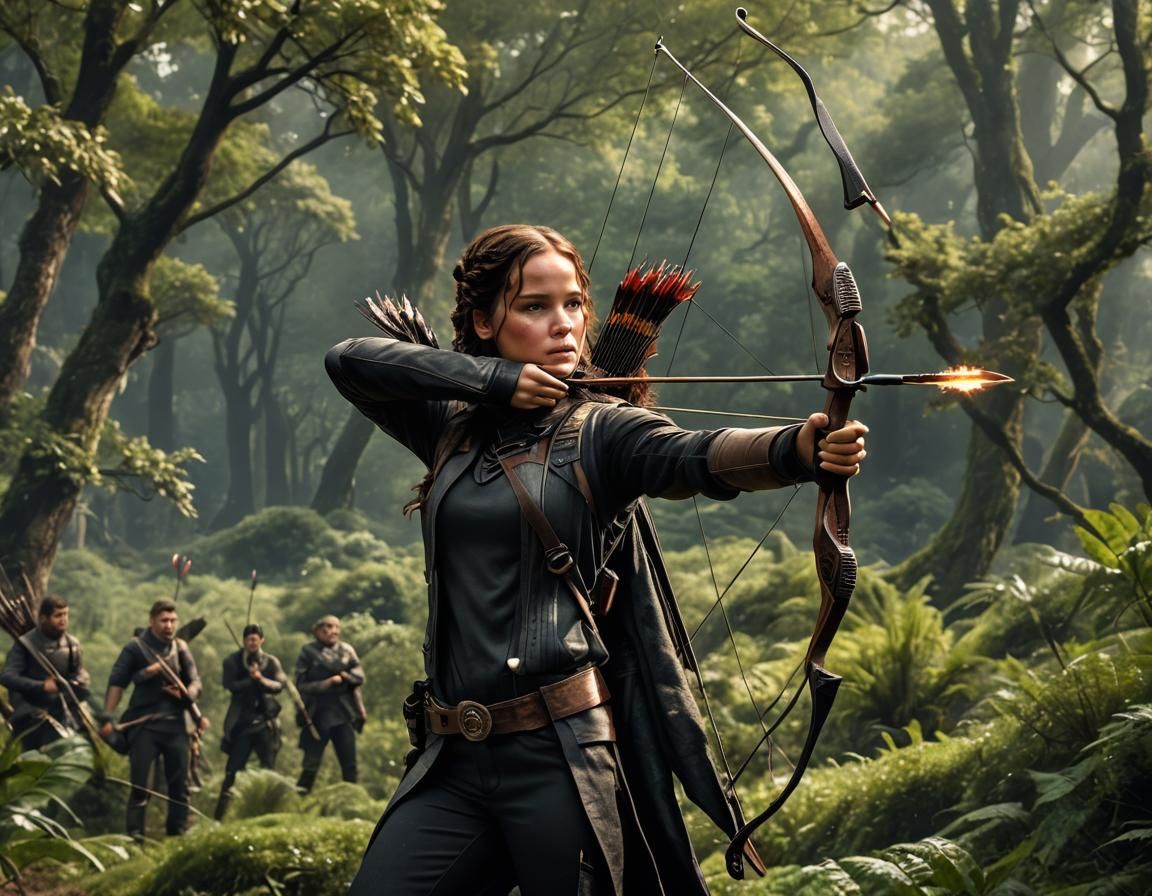 Warrior Princess Archer in Hunger Games Tournament