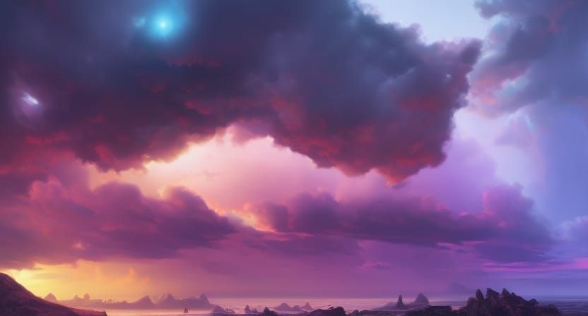 Epic Tsunami Waves in Digital Art