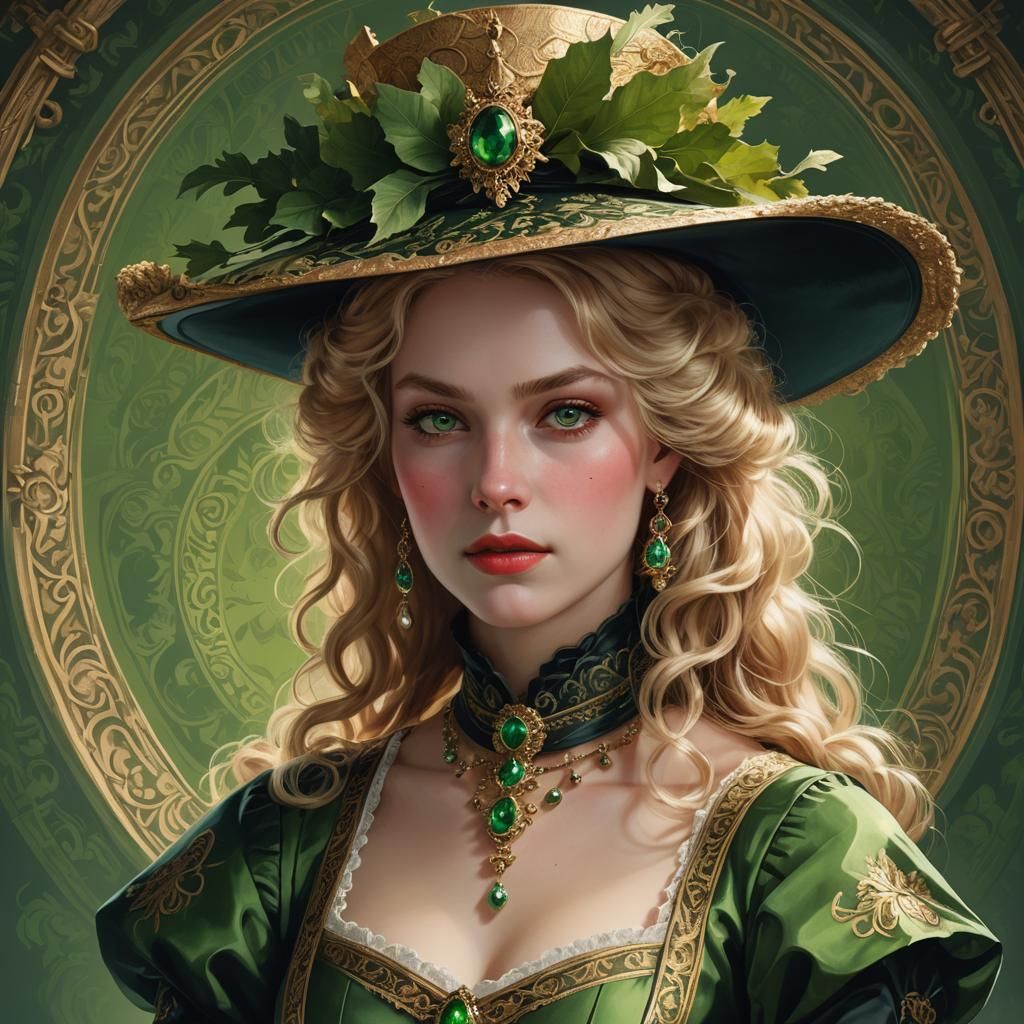 Elegant 17th Century Dutch Vampire Portrait