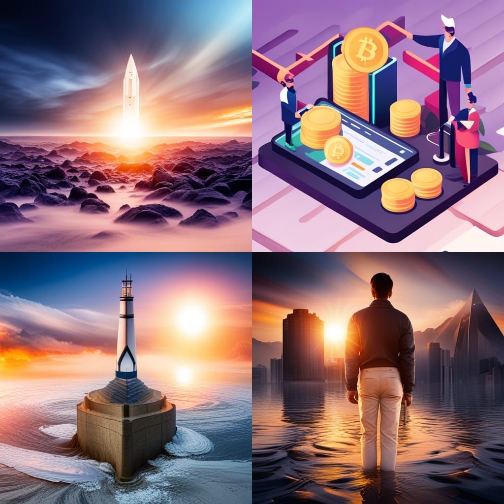 Liquid Mining Crypto Concept