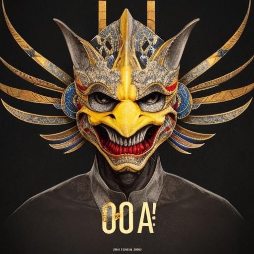 Cyberpunk Lion Roars in the Digital Jungle