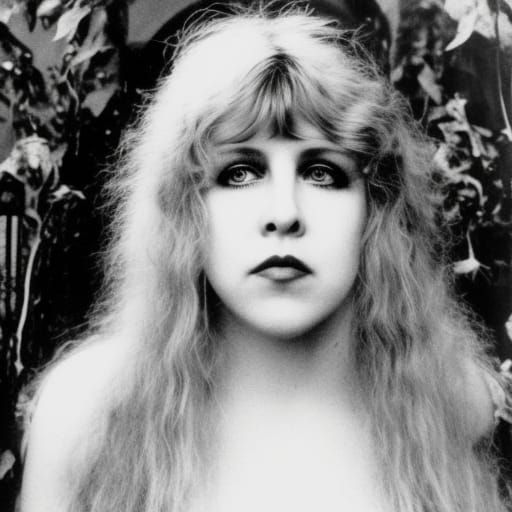 Young Woman in Pre-Raphaelite Art Nouveau Home