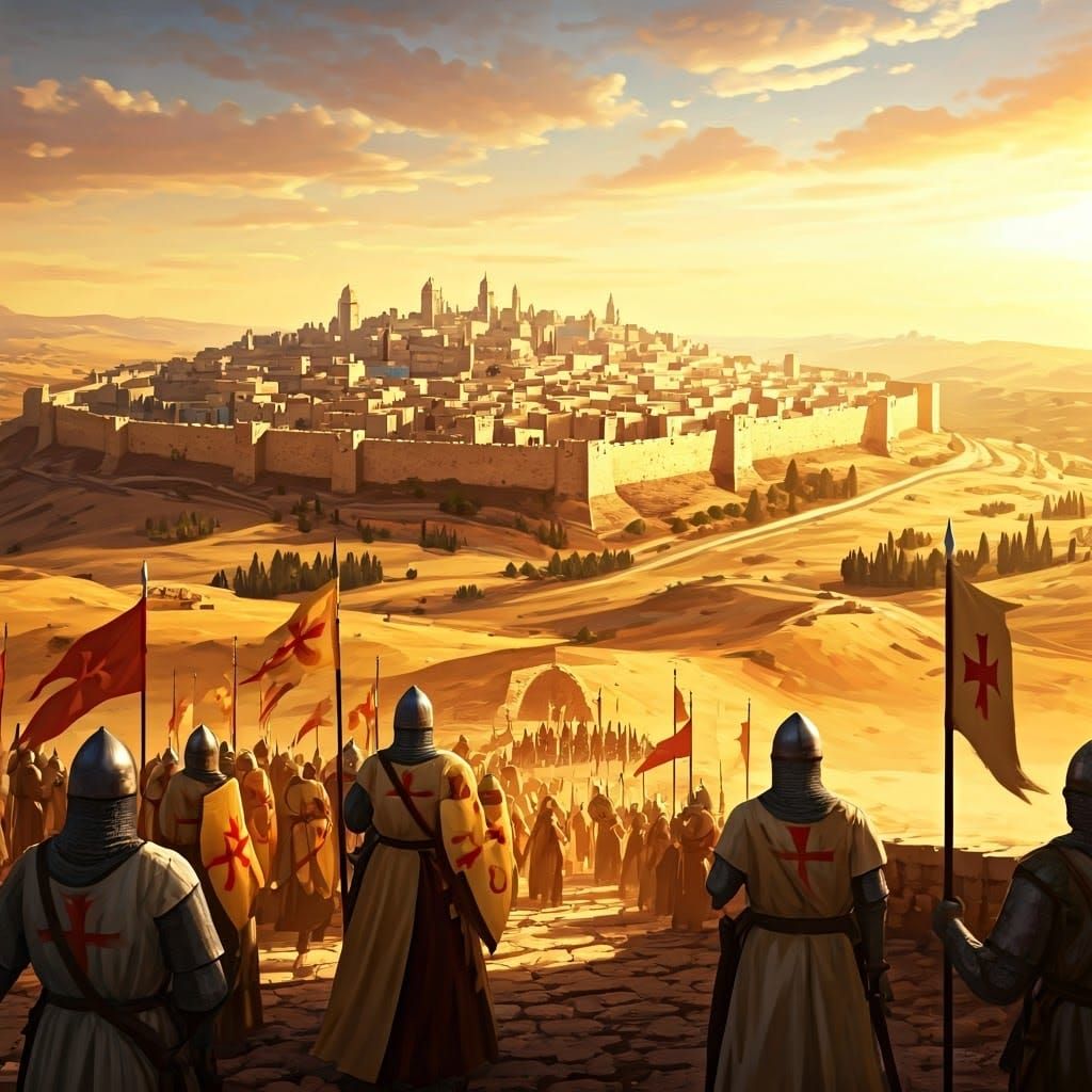 Jerusalem Besieged: First Crusade in Medieval Style