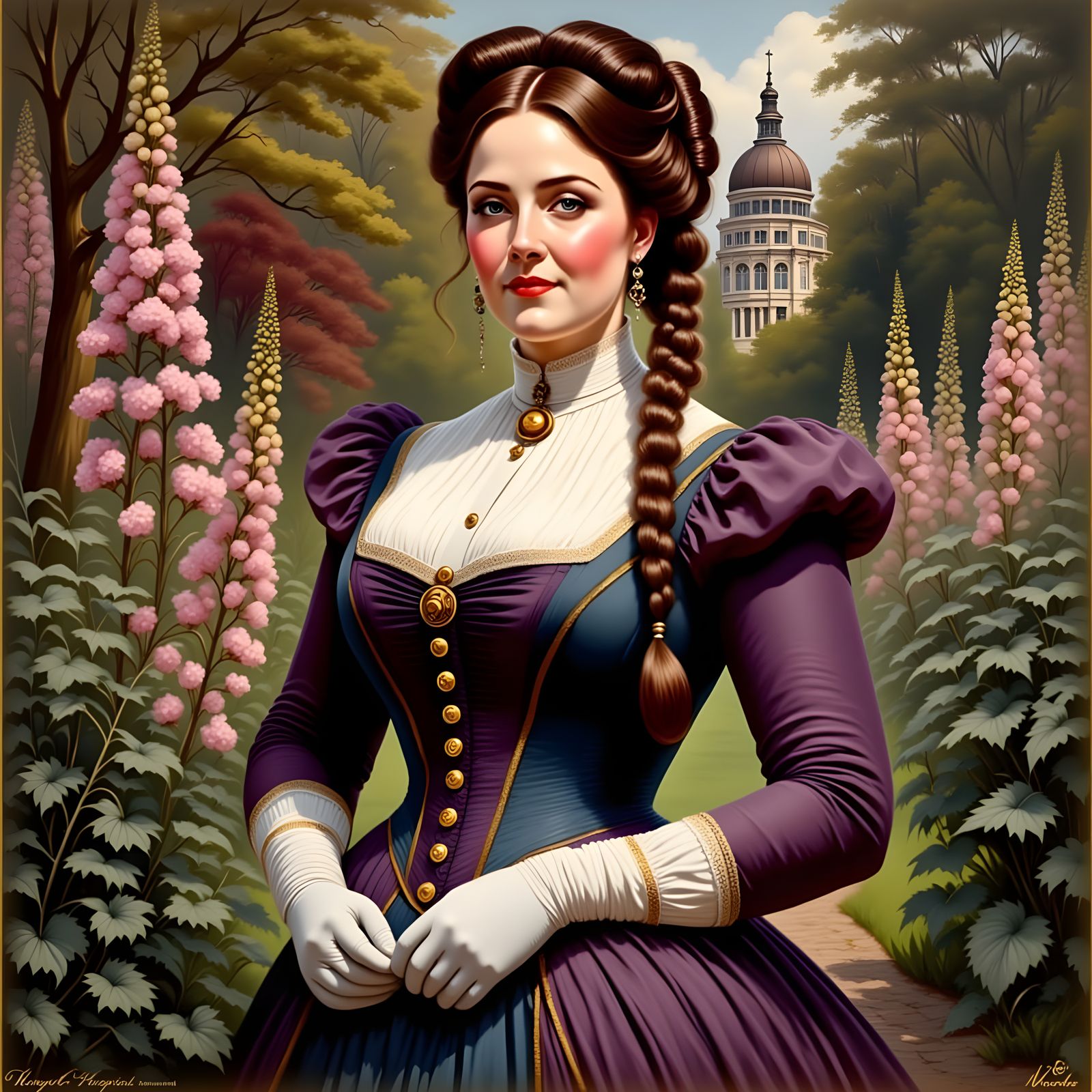 Victorian Elegance in Jewel Tones