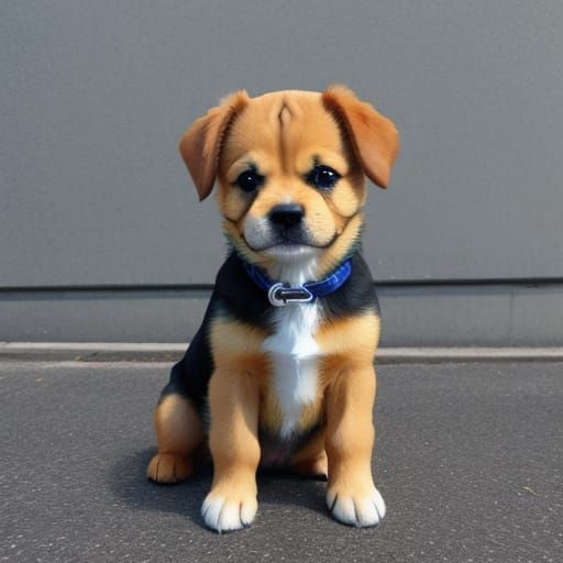 Adorable Dog Generated by AI