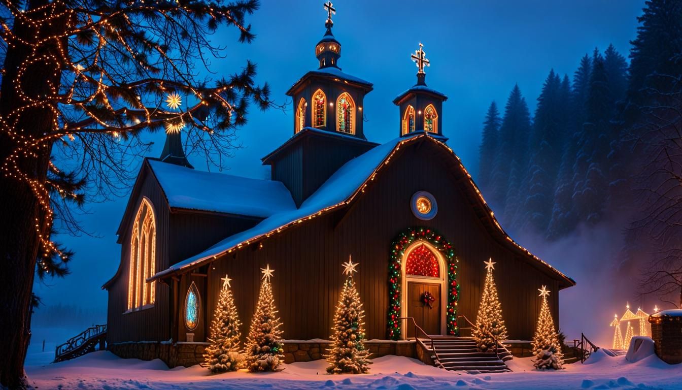 Country Church Christmas 02