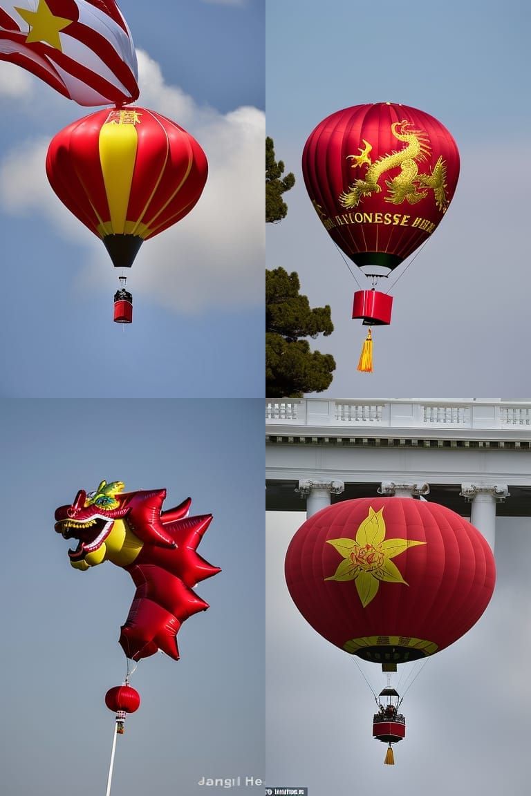 A possible sighting of a Chinese weather balloon