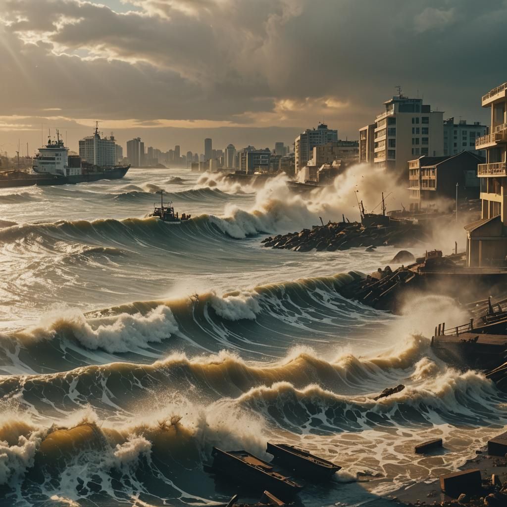 Tsunami Fury in Cinematic Glory