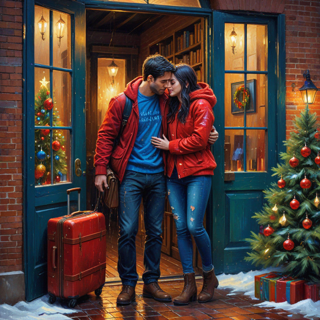 "I'll have a blue Christmas without you, I'll be so blue jus...