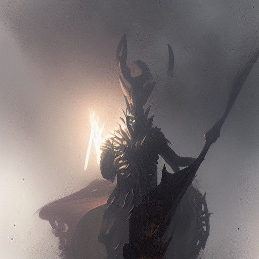 Sinister God of the Underworld Artwork