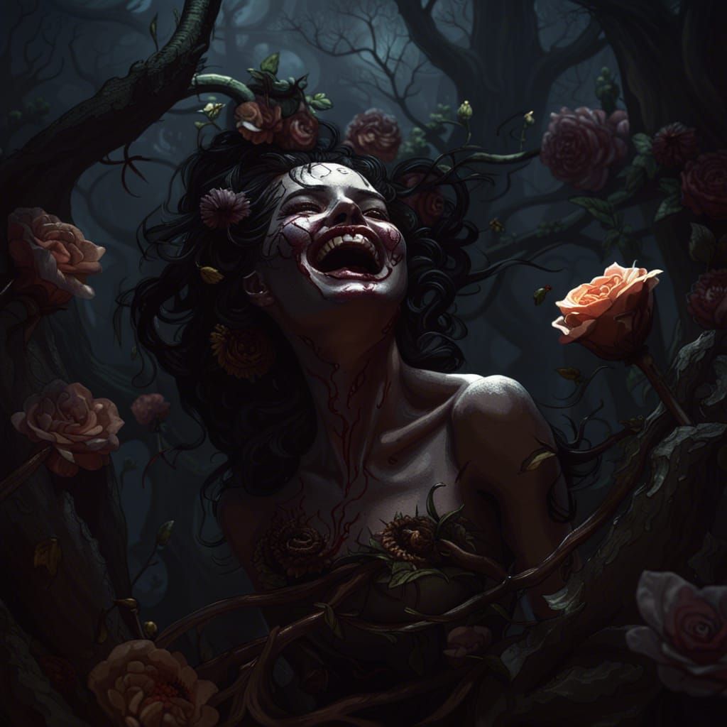 Lilith in Dead Eden: Dark Fantasy Concept Art
