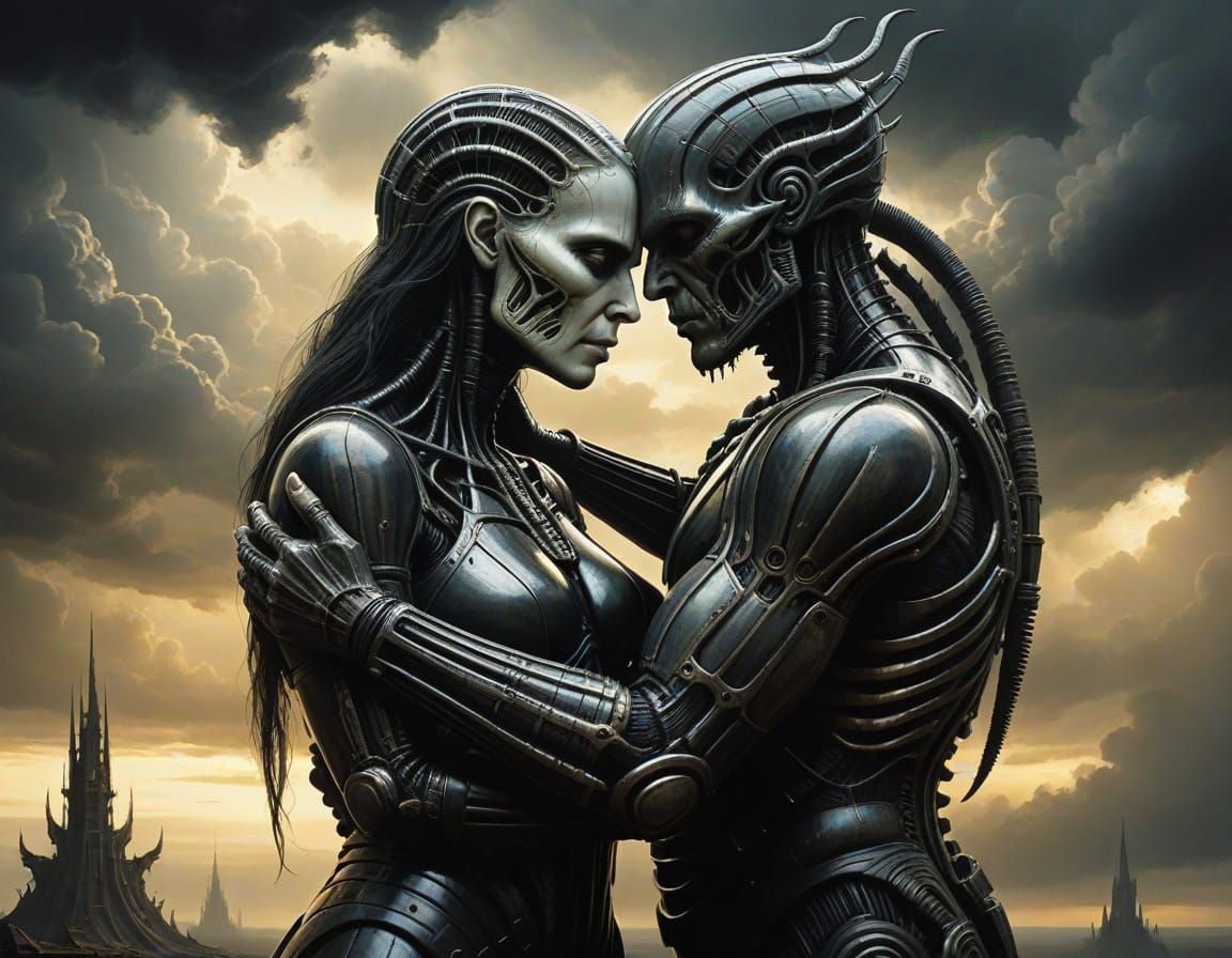 Two Souls United Amidst Turbulent Skies
